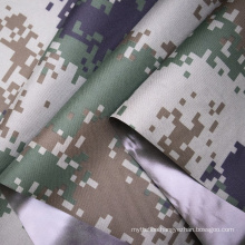 150D Camouflage-printed Polyester Oxford TPU Laminated Fabric For Inflatable Mattress and Waterproof Bags